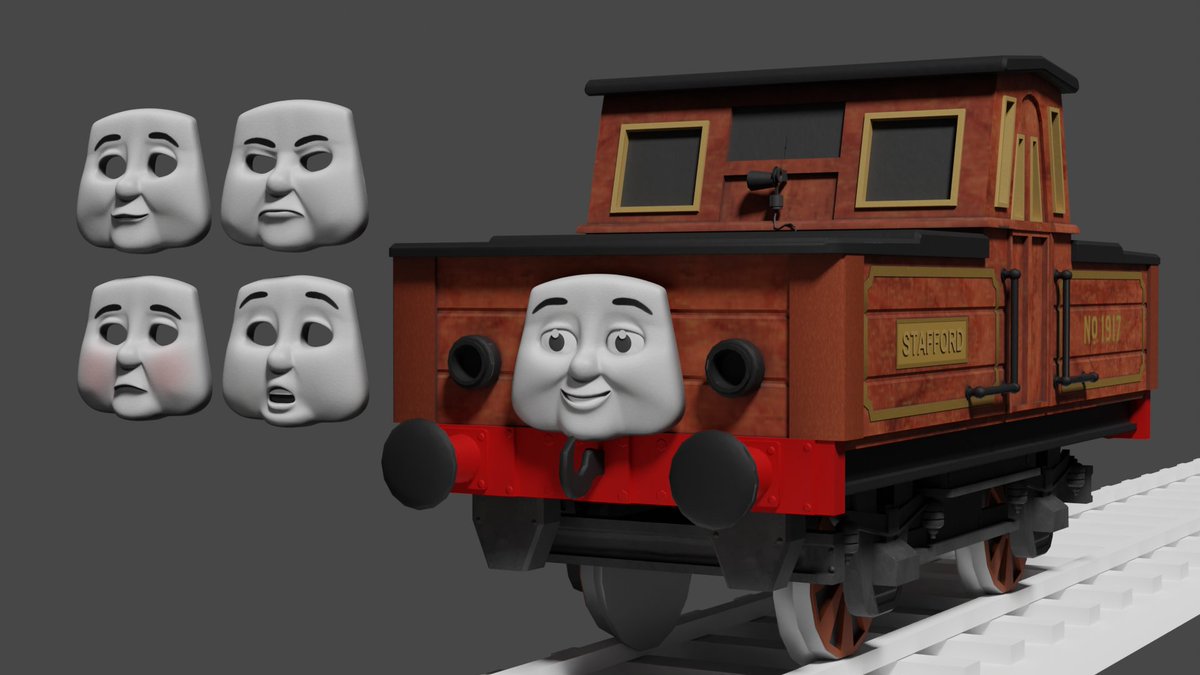 left_handman's tweet image. What redoing UV maps, textures and geometry does to a model