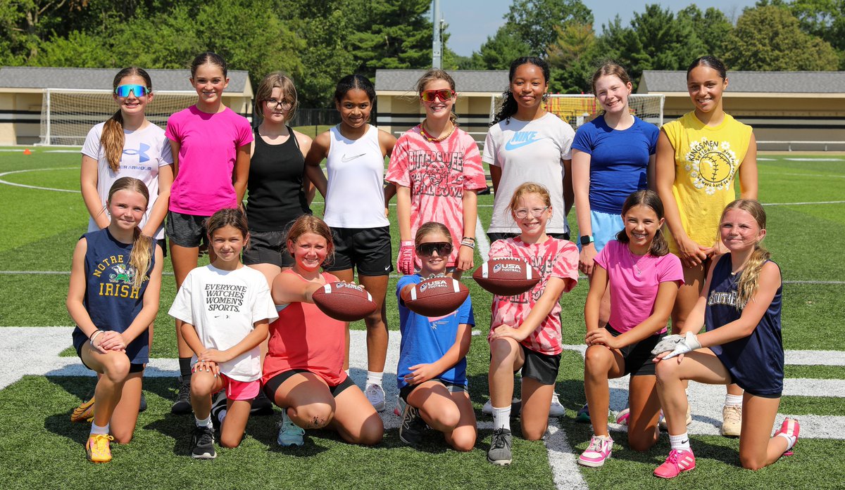 Penn High School’s newest official sport is already making history. The Penn Girls Flag Football program hosted its first-ever Prospect Camp on July 22-23, welcoming over a dozen incoming middle school athletes.

Info/Photo Gallery: phmschools.org/2025/07/23/pen…