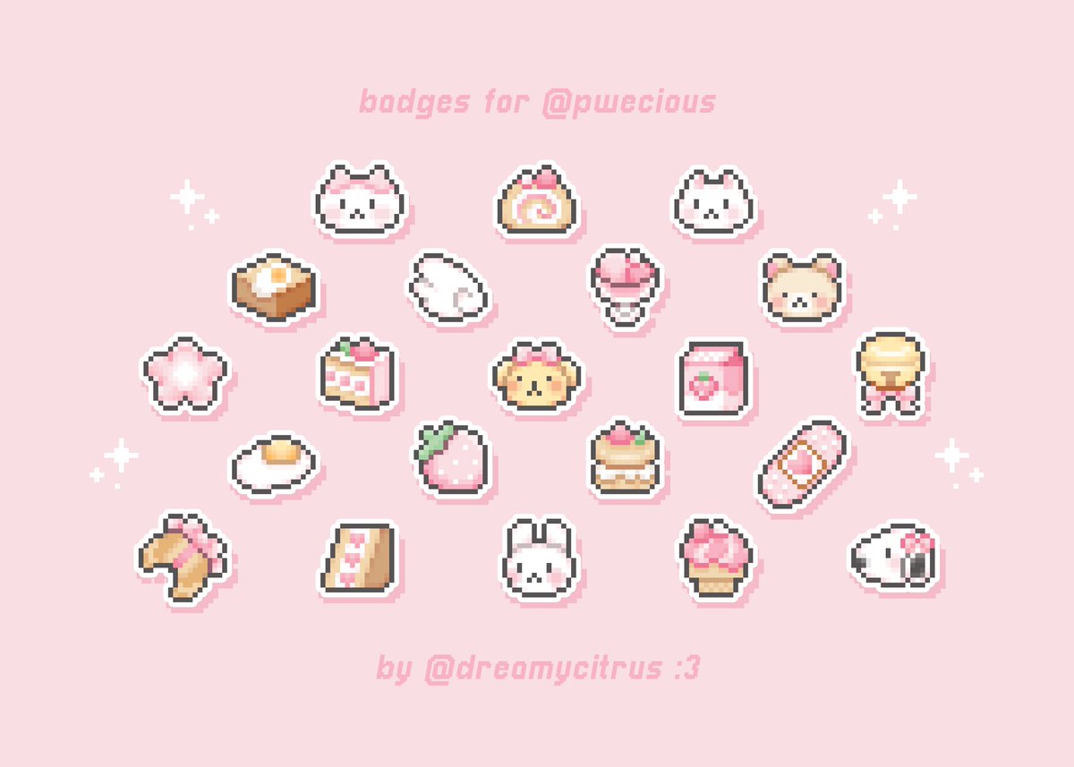 ₊˚⊹ badges for <a href="/pwecious/">hani</a> 🌸