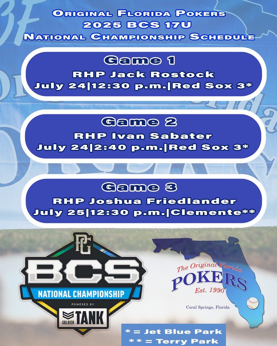 Going for the a third straight BCS National Championship this weekend.

Come watch our players put on a show ⬇️