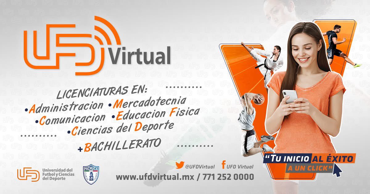 ¡Estudia desde cualquier lugar con nuestras licenciaturas virtuales!

Transforma tu futuro con la flexibilidad de nuestras licenciaturas a distancia.

¡Inscríbete ahora!

#OrgulloUFD 🧡