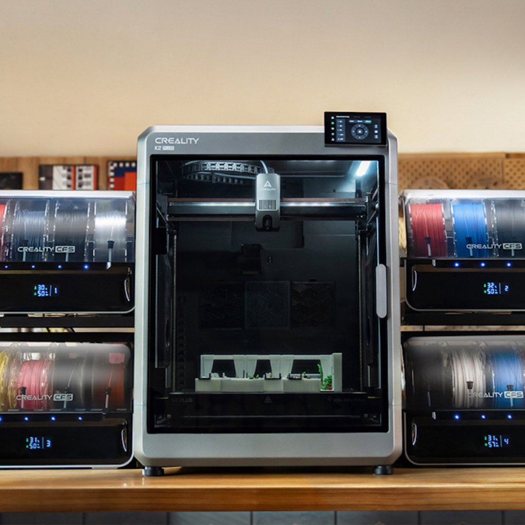 MatterHackers's tweet image. The K2 Plus offers fast, multi-material printing, a large build area, smart automation, and pro features—making it a top versatile choice for both beginners and advanced users.
matterhackers.com/r/WaPpEt
#MatterHackers