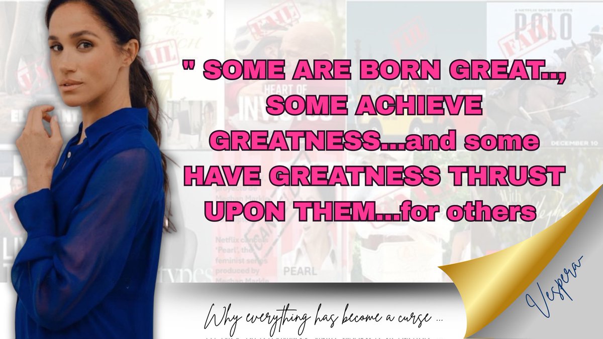 chronoroyals's tweet image. 💬✍️“Some are born great… some achieve greatness… and some have greatness thrust upon them.”
Shakespeare wrote that. A timeless truth. But there’s something he left out.
In my culture, we have a proverb. It says:
“Sometimes, a person’s blessing is too big for their spirit to…