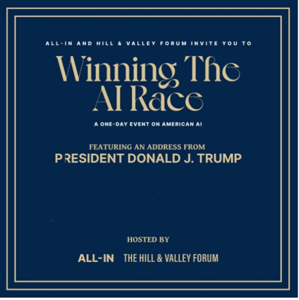 🚨 Anthrax, Covid lab leaks… bioweapons are real &amp; AI makes the threat worse. But AI can also help. Trump’s pro-innovation EO at the Winning the AI Race Summit will secure the US. Proud of Renovaro ($RENB) for using AI to detect threats &amp; build a biological golden dome.