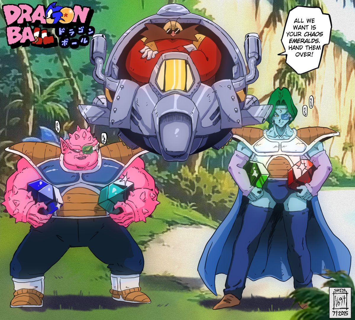 Captain_Ishi's tweet image. Something about this seems familiar...
Would you give Eggman dem EMWALDS? O.o&apos;