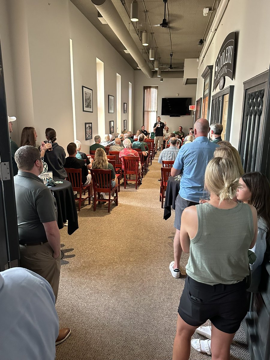 Jill Brown (@jillb_bearcat) on Twitter photo Fabulous crowd for our <a href="/bearcatsports/">Northwest Athletics</a> Coaches Tour stop in Des Moines!
<a href="/NWMOSTATE/">Northwest Missouri State University</a> Fabulous crowd for our <a href="/bearcatsports/">Northwest Athletics</a> Coaches Tour stop in Des Moines!
<a href="/NWMOSTATE/">Northwest Missouri State University</a>