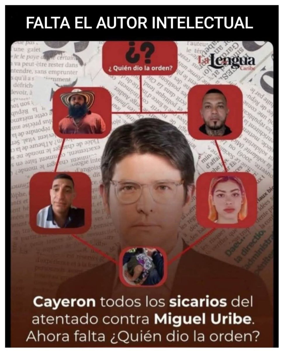Ya sabemos quiénes son los autores intelectuales