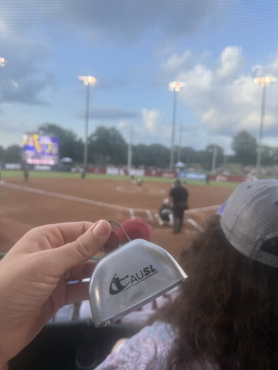 Hey <a href="/HailStateSB/">Mississippi State Softball</a> i see the allure of the cowbell.
