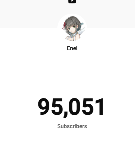 XC_Enel's tweet image. new videos soon so I can grind out this last 5K for my silver play button