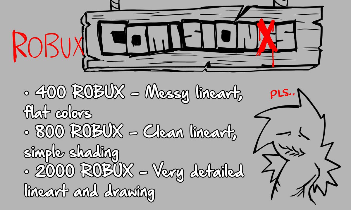 magmarealguy's tweet image. I&apos;m making [ robux ] comissions cuz am hungry and i want robux

After having a nice sketch of the wished drawing, you&apos;ll have to pay me to avoid scams

If you&apos;re interested, dm on my discord: magma_noncoolest_guy