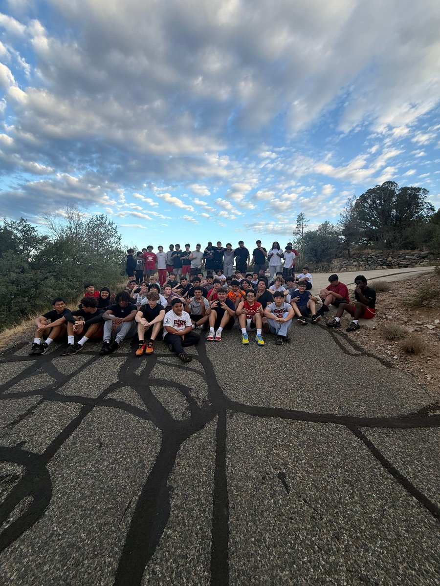 DHSDemonSports's tweet image. Look at our Dysart Demon boys putting in WORK up in Prescott this weekend! 💪🔥 Team building, tough training, and unstoppable energy.
#OneTeamOneGoal #DemonFootball