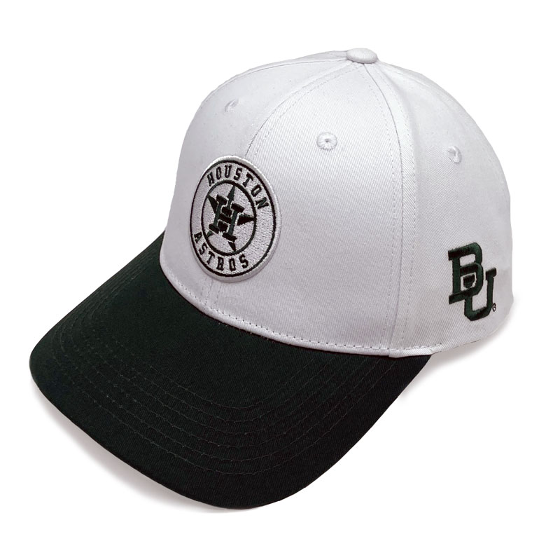 Baylor's tweet image. HOUSTON: Aug. 16 is Baylor Night at the @Astros!
Tickets purchased through this offer include this co-branded BU/Astros hat: bit.ly/4f4s2FB
#SicEm ๐ป || #BuiltForThis