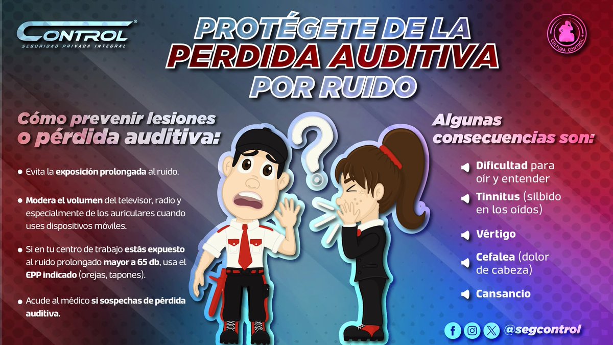 🔊 La pérdida auditiva puede afectar tu vida diaria más de lo que imaginas.

Recuerda: detectar a tiempo cualquier signo de pérdida auditiva es clave para mejorar tu calidad de vida. 👂👂

👂 Actúa hoy. No dejes que tu audición se apague sin una solución.

#SaludAuditiva