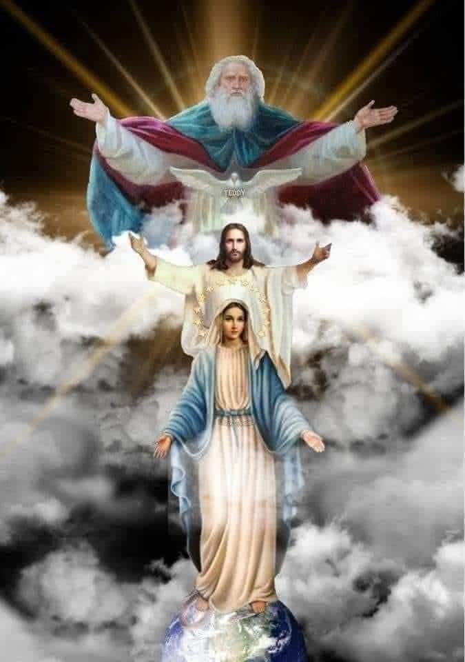 El PADRE..EL HIJO Y LA VÍRGEN MARÍA  NOS PROTEGEN 🙏🙏🙏
