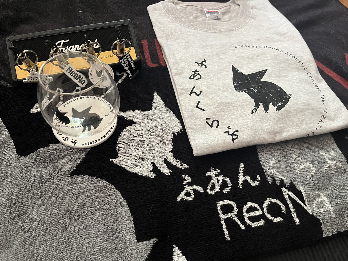 ReoNa “ふあんぷらぐど2025” ミニアンプキーラック ReoNa プリント