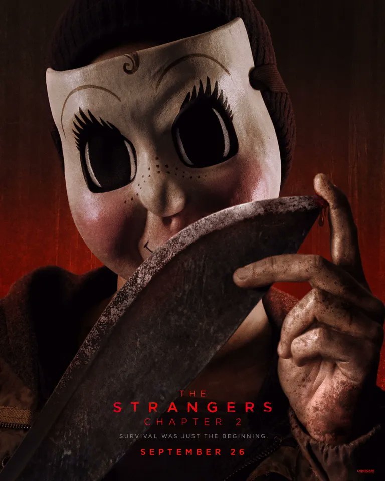 Terrormaniacos's tweet image. Nuevos pósters de "The Strangers: Chapter 2".
La segunda parte de esta nueva trilogía llegará a los cines en septiembre.