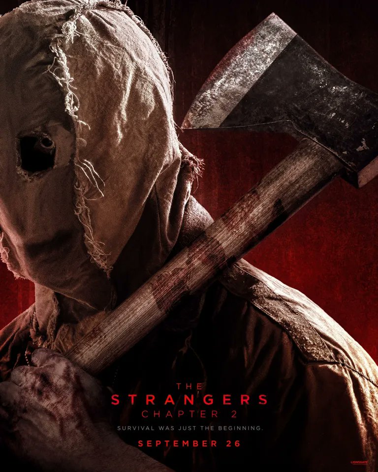 Terrormaniacos's tweet image. Nuevos pósters de "The Strangers: Chapter 2".
La segunda parte de esta nueva trilogía llegará a los cines en septiembre.