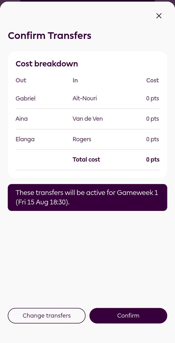 THOUGHTS ???

#FPLCommunity #FPLDraft #fpl