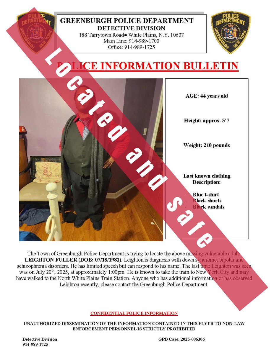 Greenburgh Police NY tweet media