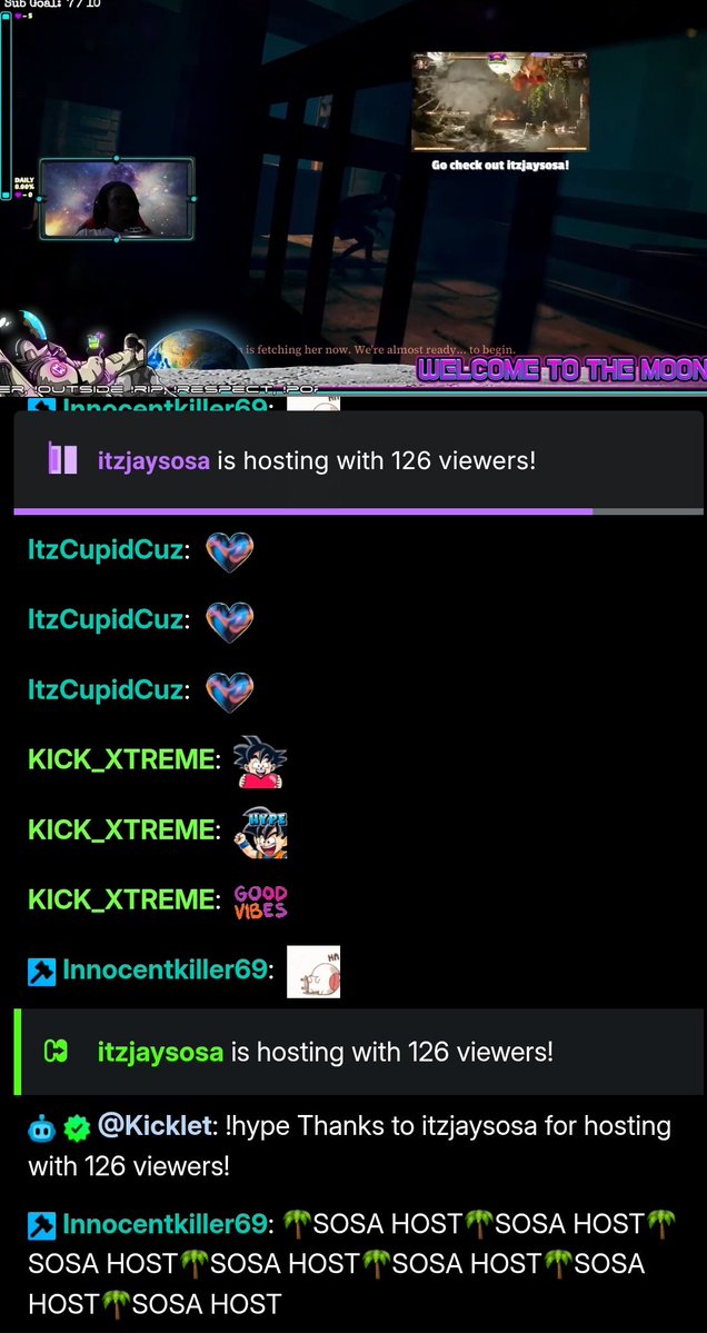 ItzJaysosa (@itzjaysosa) on Twitter photo Banger stream. I appreciate the love and support. You guys are amazing. Thsnks for a good time. You guys are amazing
We hosted <a href="/PearlOutLoud/">PearlOutLoud</a> going for partnership ๐๐พ go check her out all love kick.com/pearloutloud Banger stream. I appreciate the love and support. You guys are amazing. Thsnks for a good time. You guys are amazing
We hosted <a href="/PearlOutLoud/">PearlOutLoud</a> going for partnership ๐๐พ go check her out all love kick.com/pearloutloud