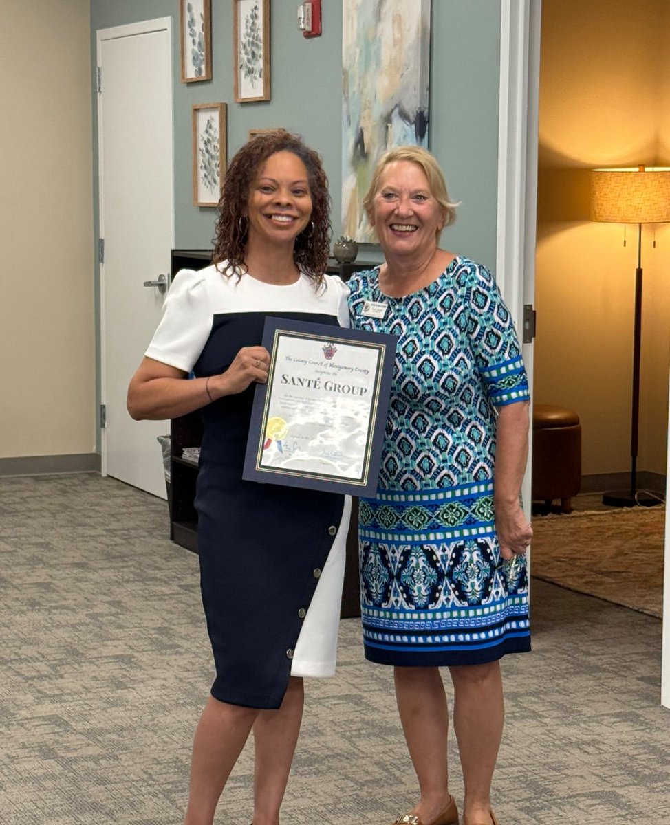 MarilynBalcombe's tweet image. Welcome to Germantown - The Sante Group will be providing wellness and recovery services to our community. Congrats on your opening. thesantegroup.org