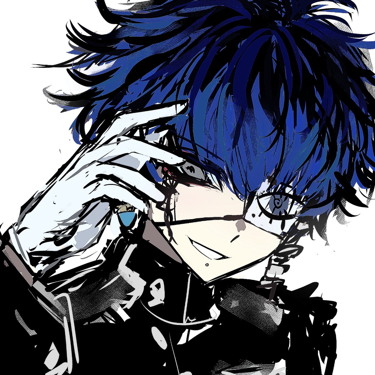 JiuChe69417's tweet image. 画了四张百日战纪的头像 #ハンドラ美術部