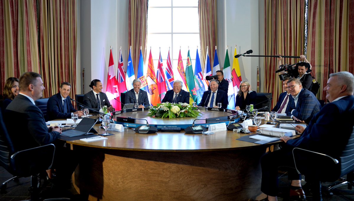 fordnation's tweet image. Canada’s premiers are united. We’re building a more competitive, resilient and self-reliant economy so we’re ready to take on whatever comes our way.
