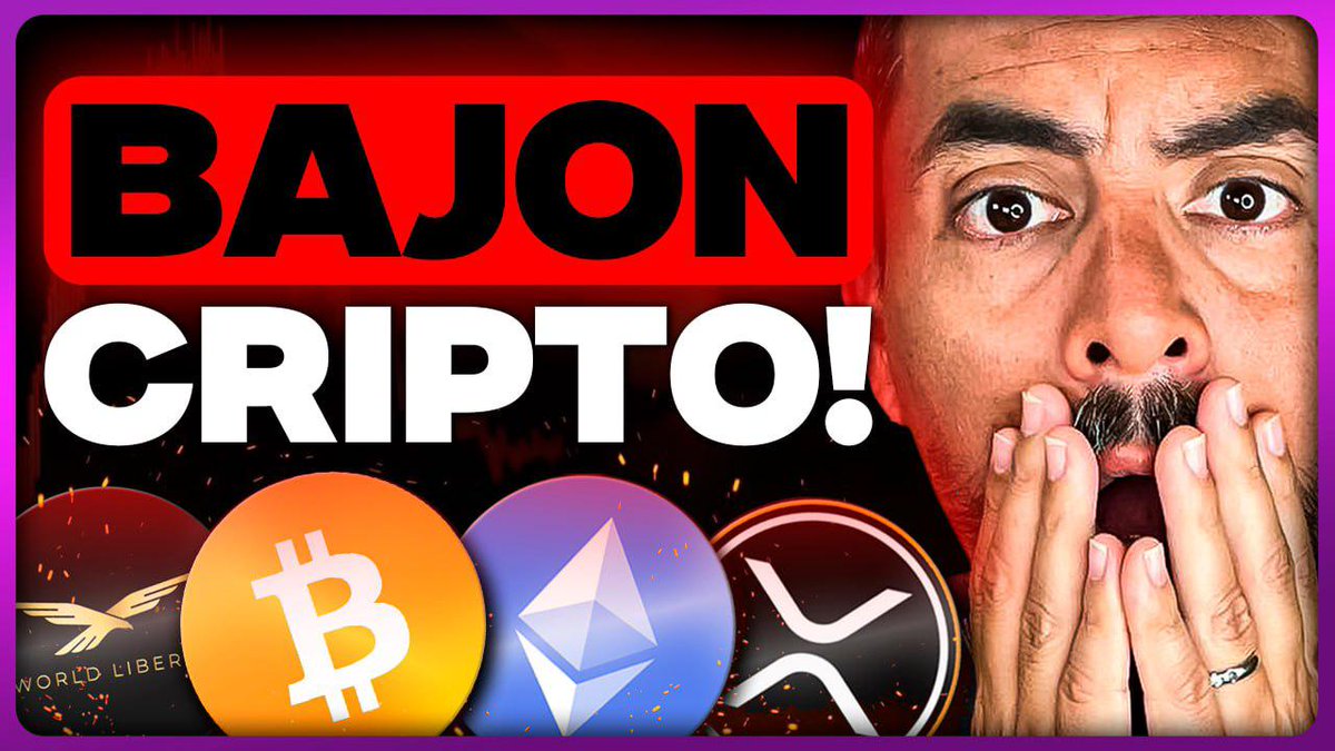whatsupcripto's tweet image. Video de hoy !👇
youtube.com/watch?v=MBS_D6…
🚨 XRP PÁNICO por CAÍDA de BITCOIN ASÍ TE ENGAÑAN para QUE VENDAS!
🚀 TOKEN de TRUMP SE DISPARA!!
