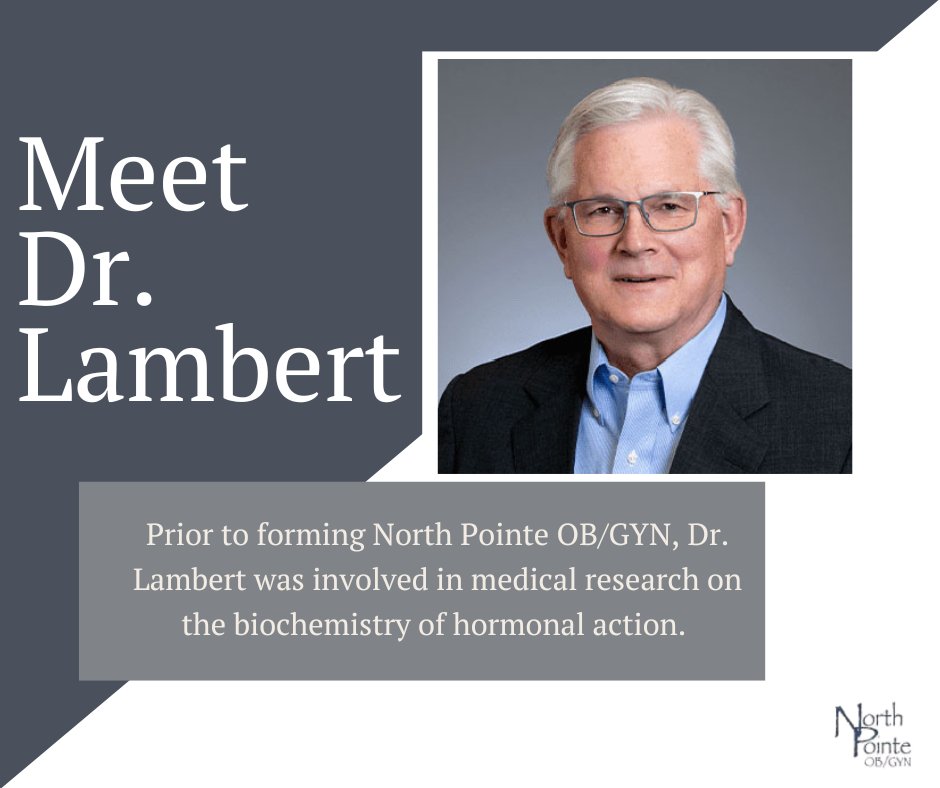 NorthPointeOB's tweet image. Get to know Dr. Lambert!
northpointeobgyn.com/dr-sean-lamber…