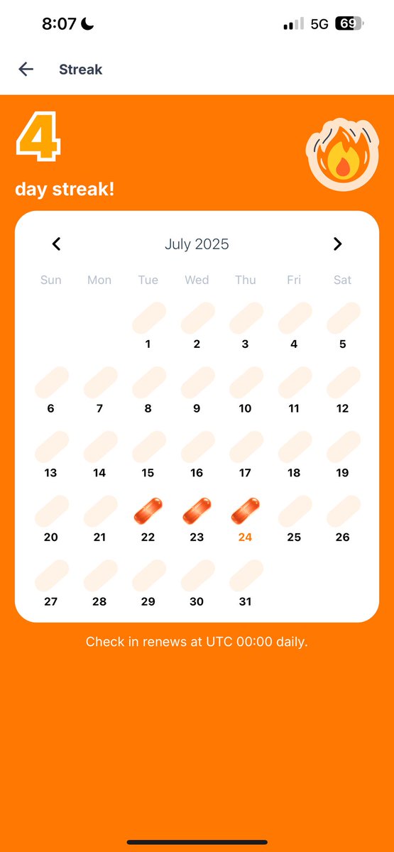 4-day streak on the Orange Dynasty app! Still exploring  this one’s looking bullish! 🔥
<a href="/sign/">Sign 🧡👀</a> 

🧡 #OrangeDynasty #BullishVibes #StreakOn”