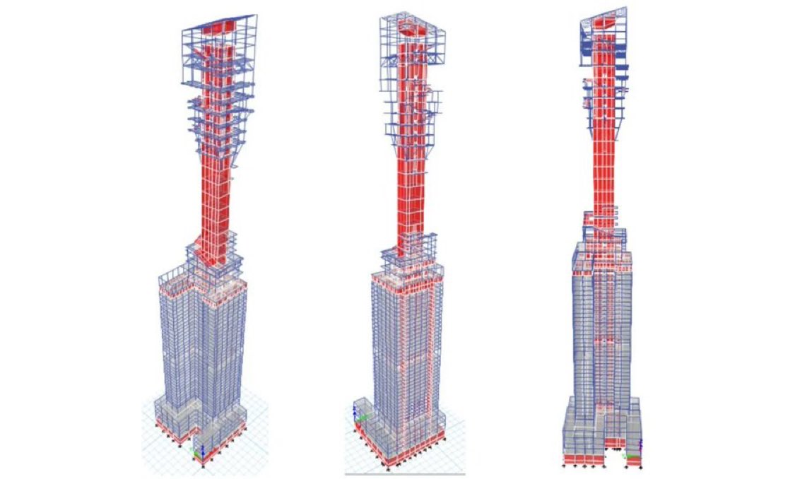 LinkofSunshine's tweet image. While in 90% of America, it’s illegal to combine a coffee shop and residential building, in NYC they’re halfway done building a combination 52-story apartment building and 1000+ foot amusement park ride in the middle of Midtown