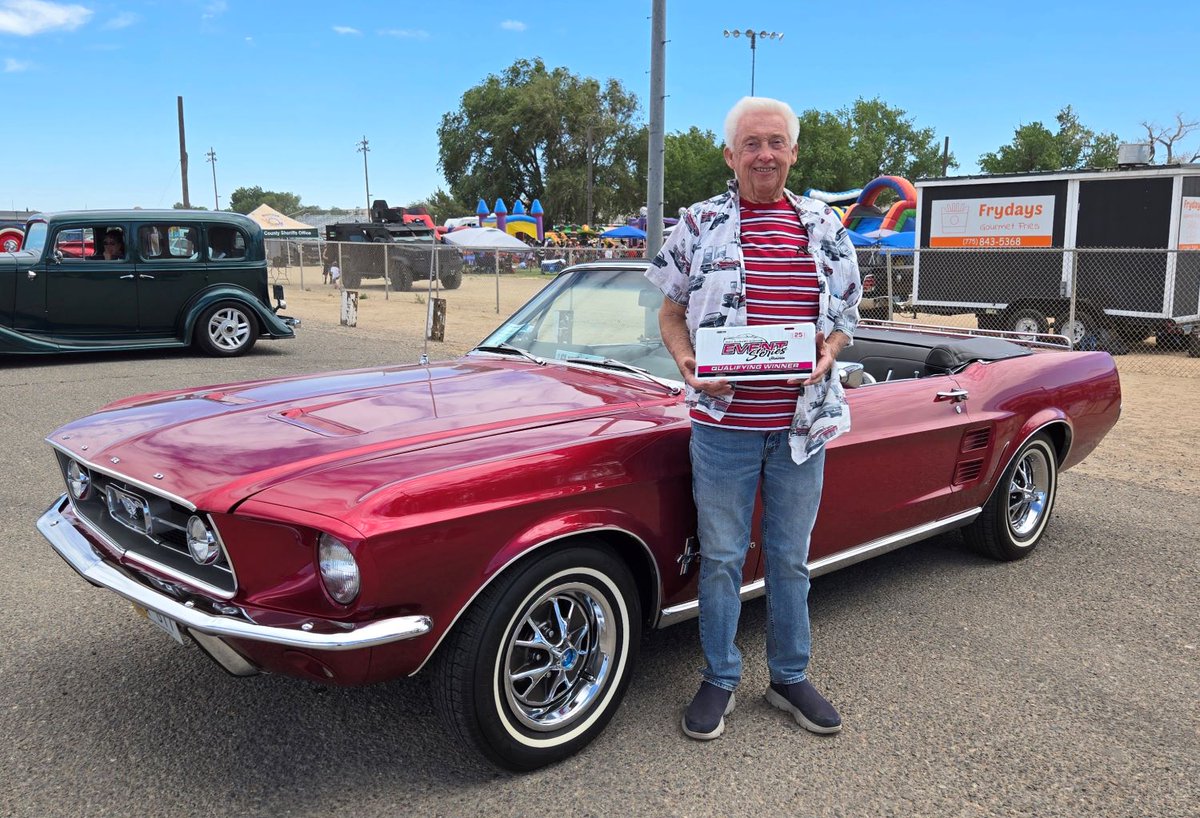 Qualifiers for the HAN Event Series presented by @championchevynv from the Fernley Klazzic Kruizers' Fernley 4th of July Parade &amp; Car Show:
💥 Carrie R., 1933 Ford Vicky
💥 Mark D., 1957 GMC Pick-up 150
💥 Vince V., 1967 Chevrolet Chevelle
💥 Bud B., 1967 Ford Mustang Convertible