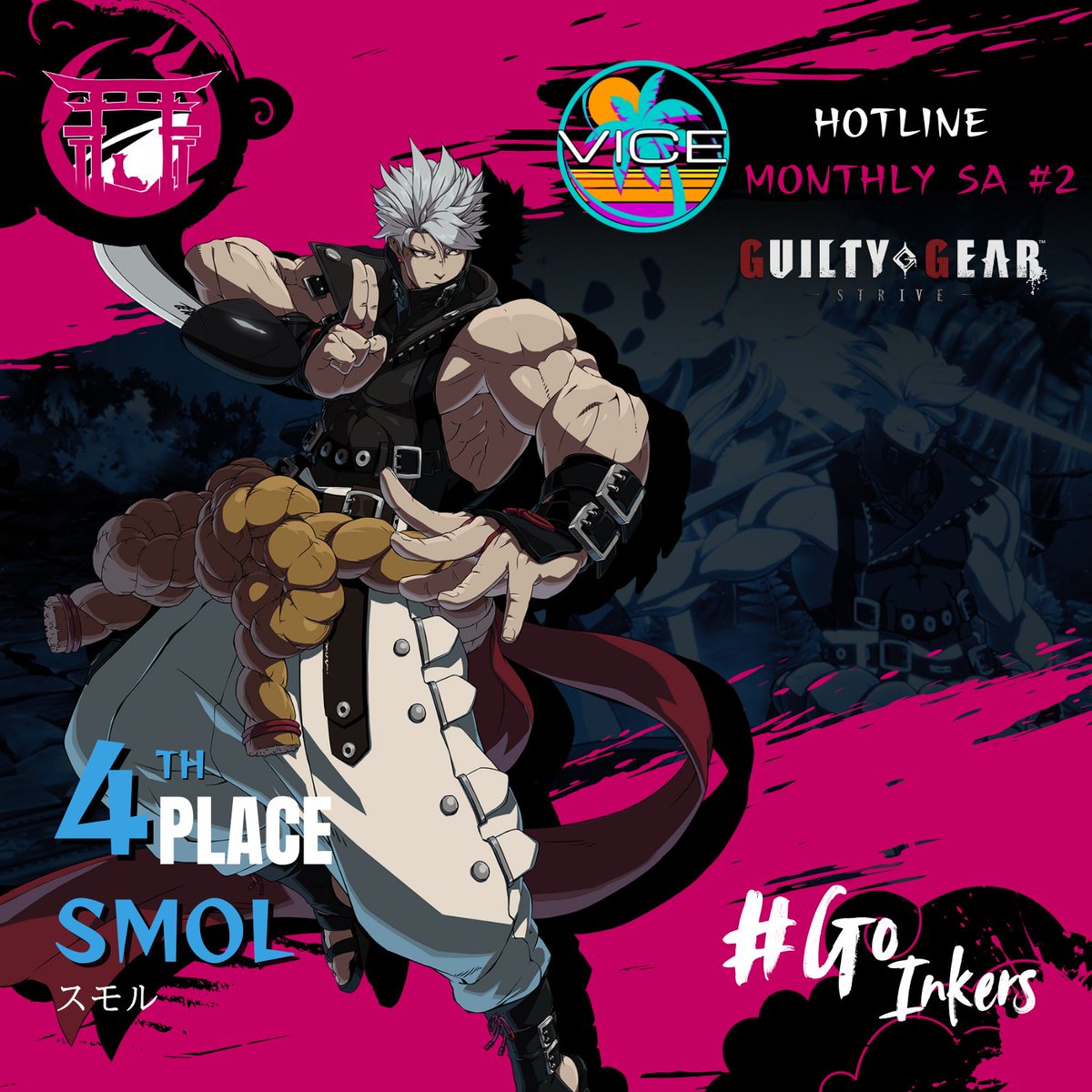 🎉 ¡Felicidades a nuestro  payasito! 

<a href="/smol_cl/">INK | smol</a>  se aseguro el 4.º lugar en esta segunda edición de Hotline LATAM Monthly organizado por <a href="/VICEFGCOFFICIAL/">VICE</a> 

¡Daijoubu!