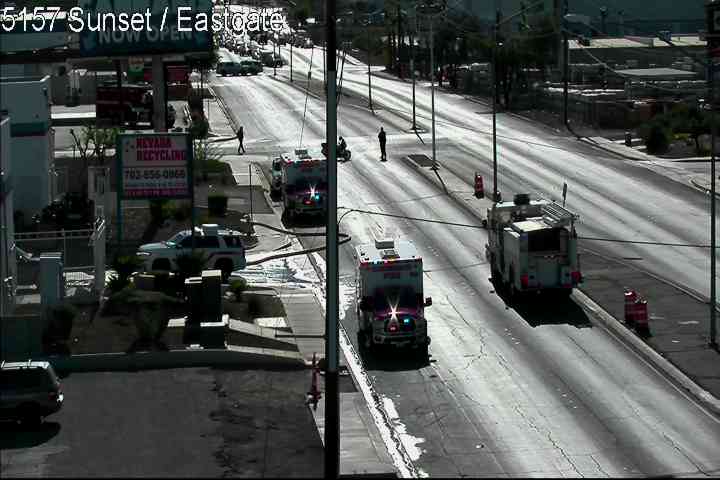 *TRAFFIC ALERT* (5:14p)- Crash blocking all lanes on EB Sunset past Gibson at Eastgate. (Pic RTC/FAST)