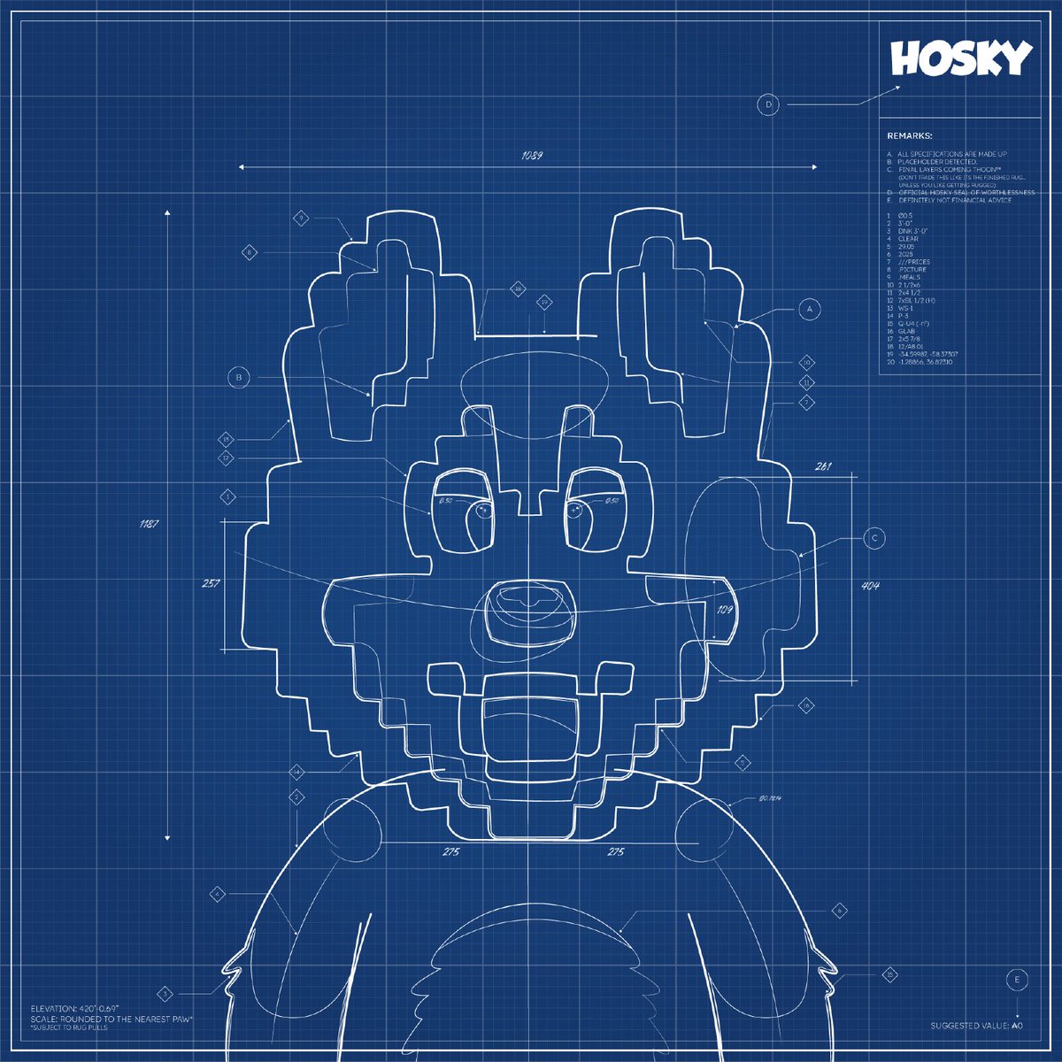 🤷‍♂️ No clue how to get your hands on our latest NFT crapsterpiece?

🪜 Step 1: Like
🔁 Step 2: Retweet
❌ Step 3: Un-retweet
🔁 Step 4: Retweet again (because why not?)
🐶 Step 5: Tag an idjiot who clearly needs more $HOSKY in their life

We run on effort-based confusion. Best of