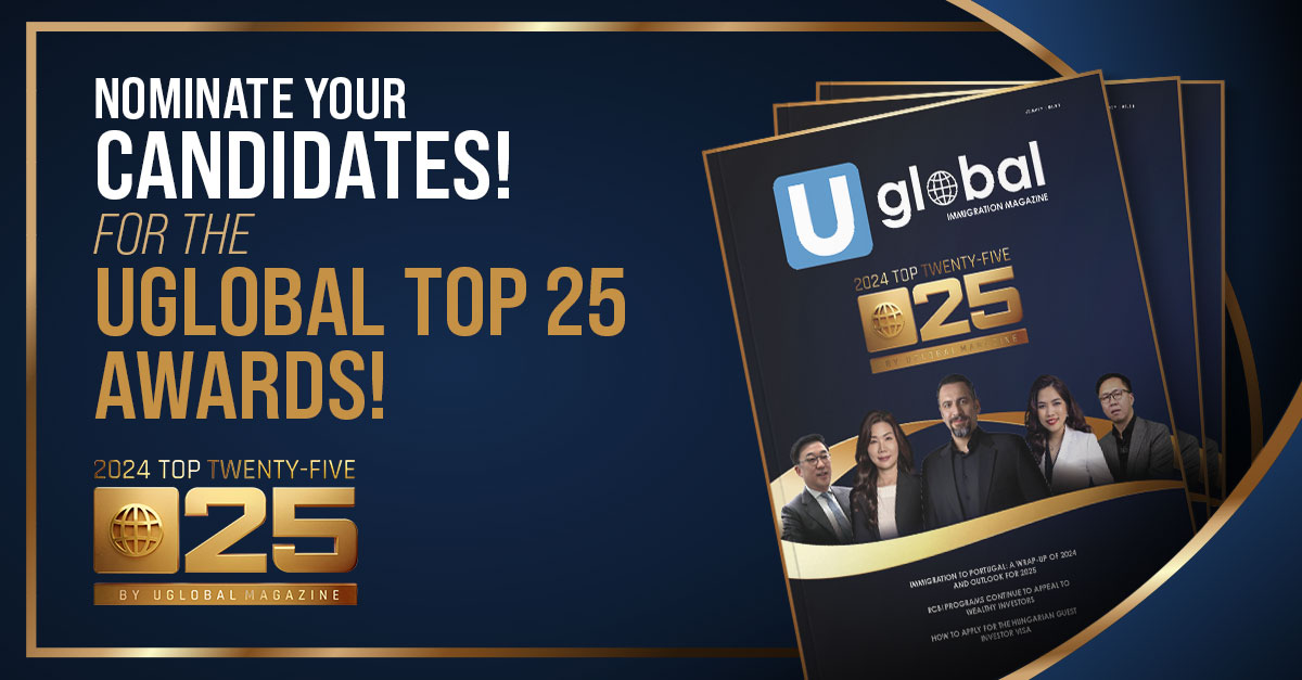 UglobalOfficial's tweet image. YOU HAVE UNTIL JULY 30 to nominate the global investment migration industry's most influential and powerful leaders for our annual Top 25 Awards! Click the link to submit your nominations! surveymonkey.com/r/Top252025 #goldvisa #eb5 #resident #citizenship #visa