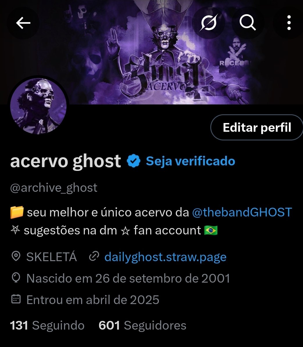 archive_ghost's tweet image. di novo? dei parabéns esses dias! acervo ghost agora tem 600 bilhões de seguidores 🖤