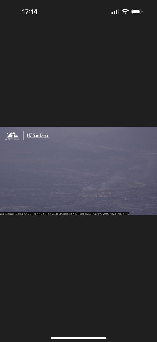 SBCOUNTYFIRE's tweet image. San Bernardino County crews onscene of a vegetation fire in San Bernardino. Fire at 1 acre with forward rate stopped