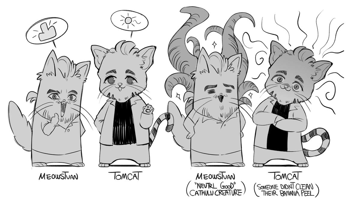 langzooma's tweet image. My HC for Meowstvan vs Tomcat
Maybe they are not so different at all....
#loganhillier #tommckay #meowstvan #tomcat #kcd2