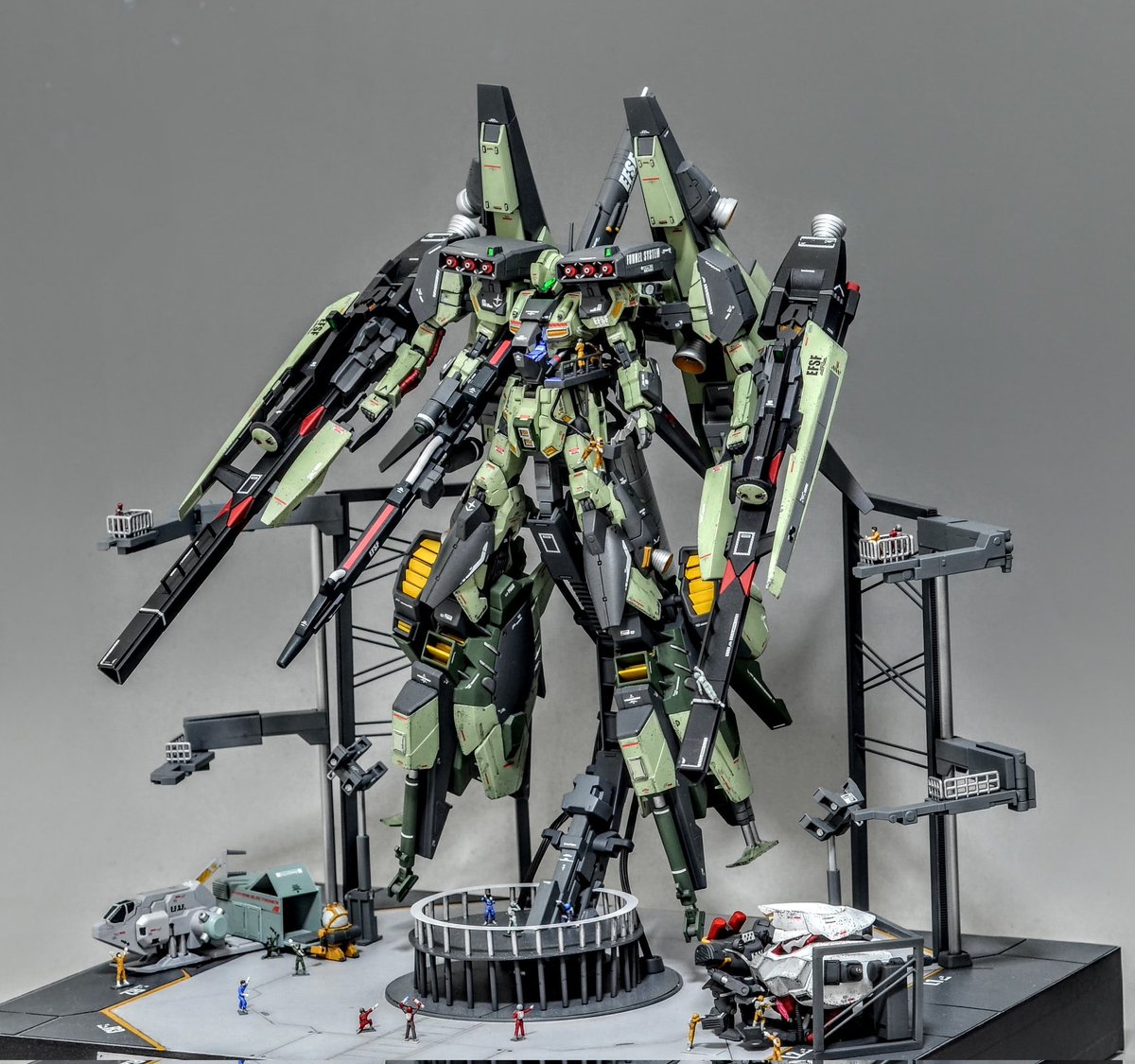 O15RXnhQL8nvfYW's tweet image. #ジェガン祭り開催記念
デファイアント・サイコ・スタークジェガンを作ろう!