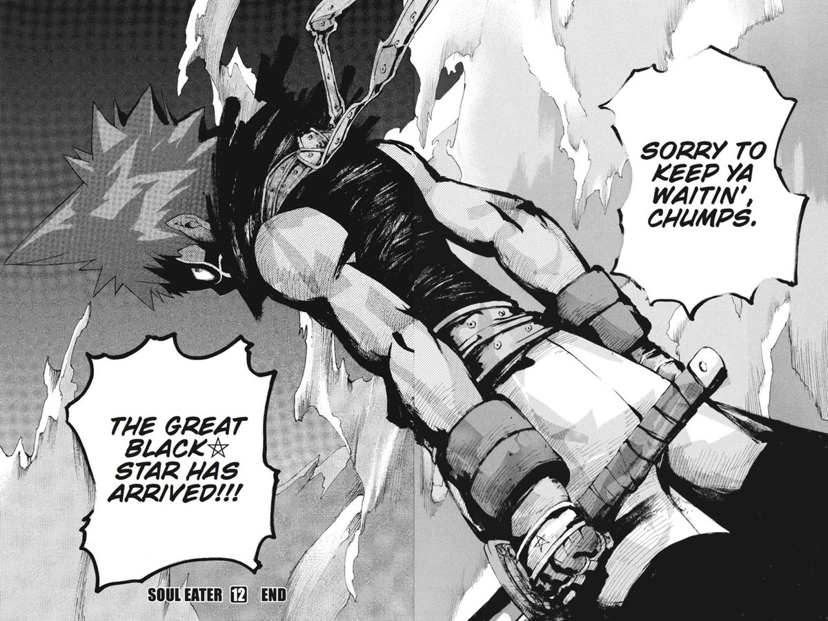 InfiniteB0bby's tweet image. Black Star was so cold in this arc🔥