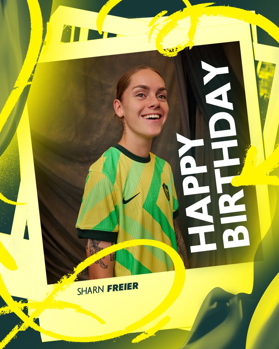 TheMatildas's tweet image. Have a great day, Sharn! ❤️
Wishing Sharn Freier a very Happy Birthday! 🎉
#Matildas
