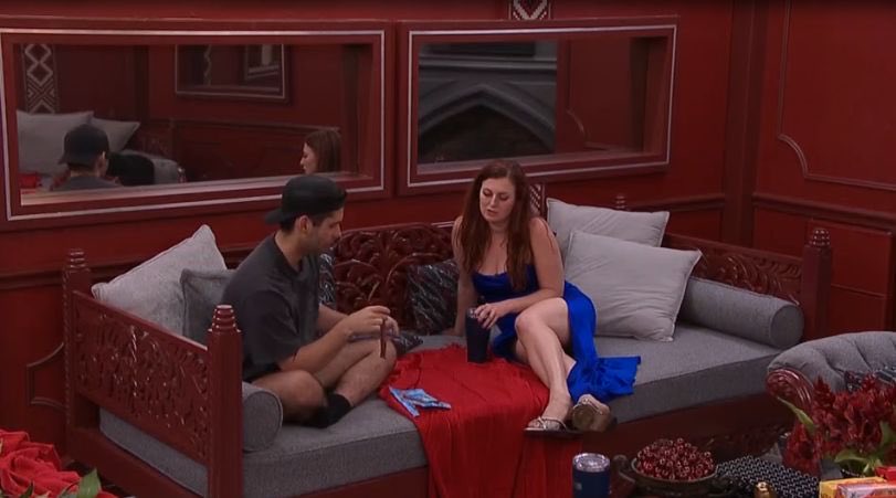dramabananna's tweet image. Jimmy actually the only one having Rachel’s back and both giving us content 🫶🏽 #BB27