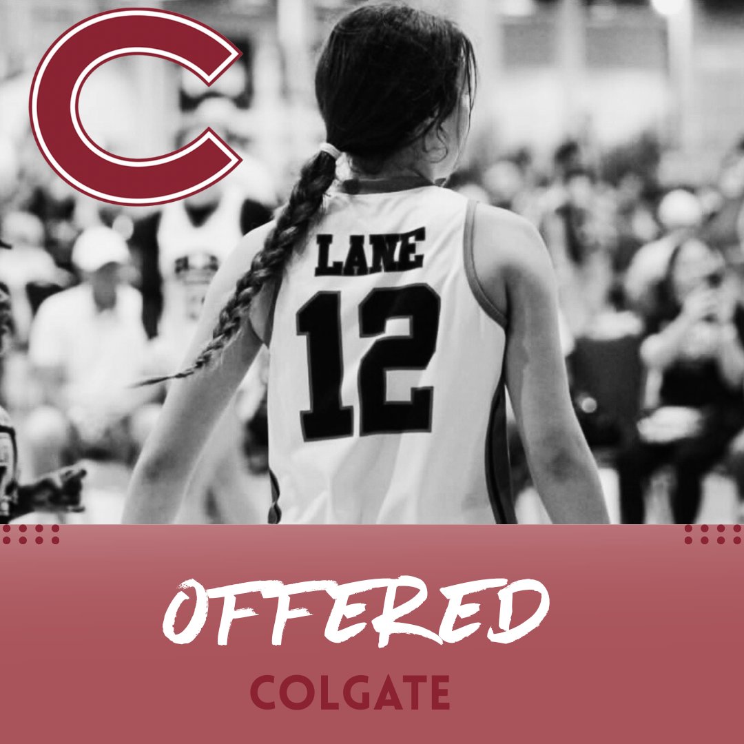So thankful to have received an offer from <a href="/ColgateWBB/">Colgate Women’s Basketball</a> after a great conversation with <a href="/CoachMitchell04/">Sara Mitchell</a>‼️ Thank you to the entire coaching staff for this opportunity! 
<a href="/cyfairpremier/">CyFair Premier</a> <a href="/PantheretteBB/">Pantherette Basketball</a> <a href="/mikemillsnc/">Mike Mills WBB College Recruiting</a>