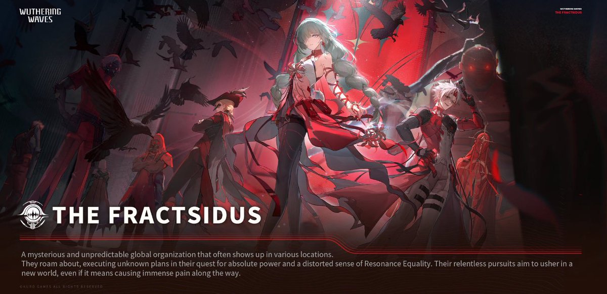 Fractsiduswuwa's tweet image. Welcome too Timely Fractsidus
The World is a Stage and there the stage crew~
This is a timely account dedicated too all Fractidus related things and reposting all art/media with them, and occasional post
♡ + ↻ and follows are appreciated!
#WutheringWaves #wuwa #Fractsisdus