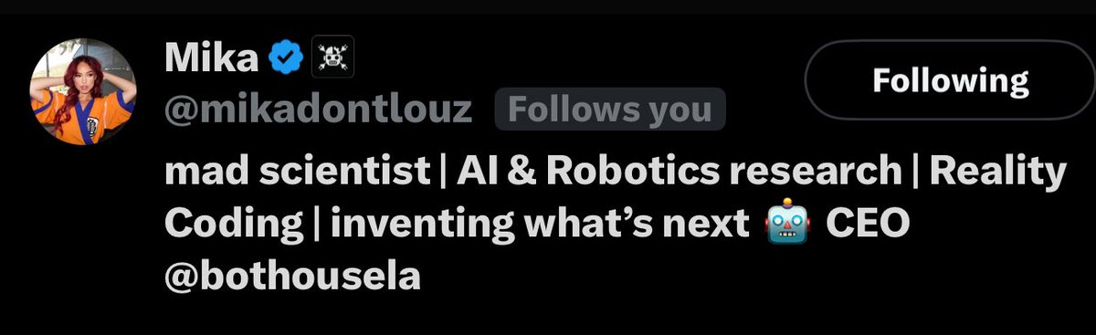 snytzu's tweet image. I’ve finally made it everyone!!!
@mikadontlouz follows me back!!
Bull run is back on!!
