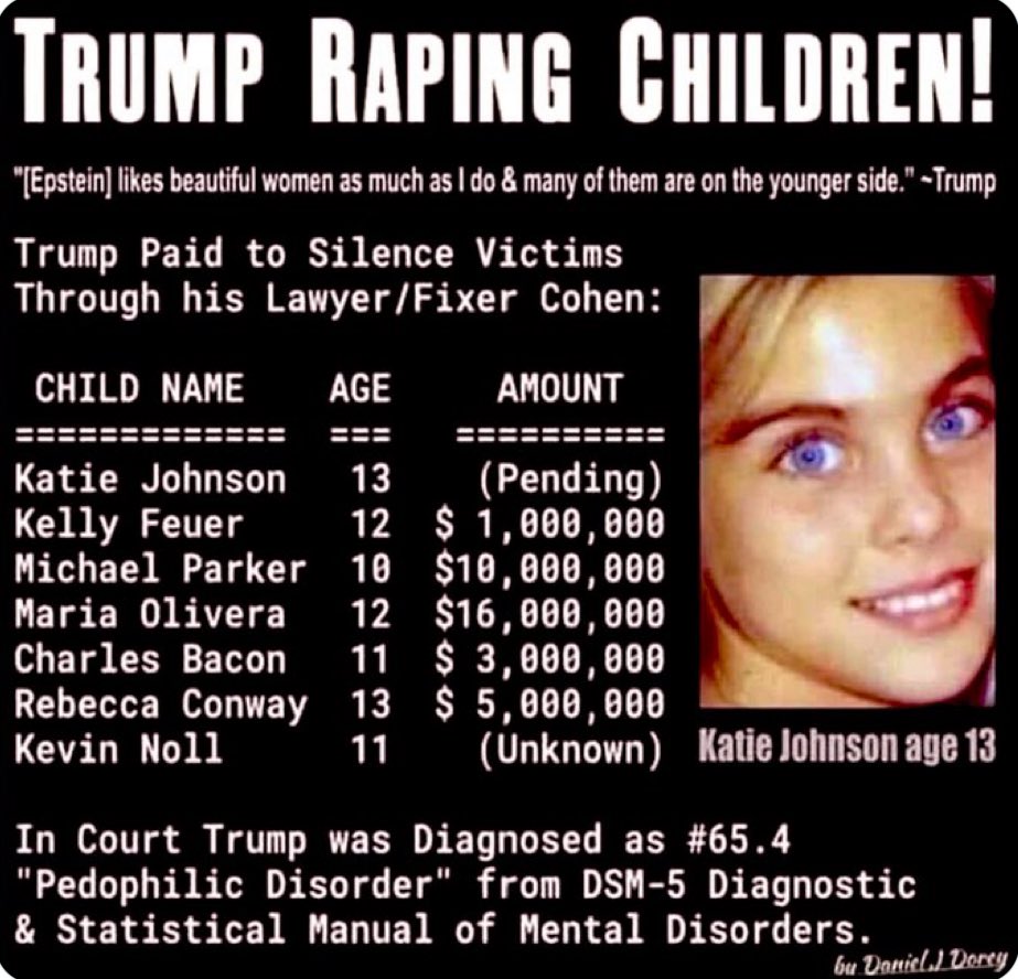 Jasamsdestiny's tweet image. #CNN
@GOPoversight Oversight Committee will subpoena the #DOJ for the epstein files.
Oversight Committee? I would suggest you also include trumps victims. Speak to them. Here's only a few & the amount trump paid each, as hush money.
#EpsteinTrumpCoverUp #DoYourJob