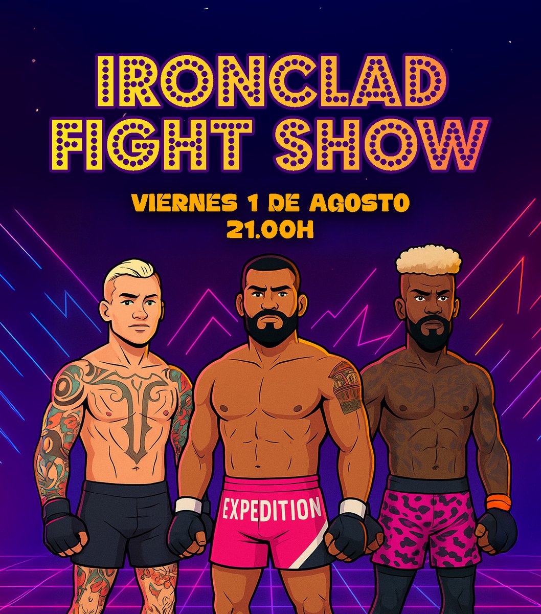 𝐈𝐑𝐎𝐍𝐂𝐋𝐀𝐃 𝐋𝐄𝐀𝐆𝐔𝐄 MMA tweet media