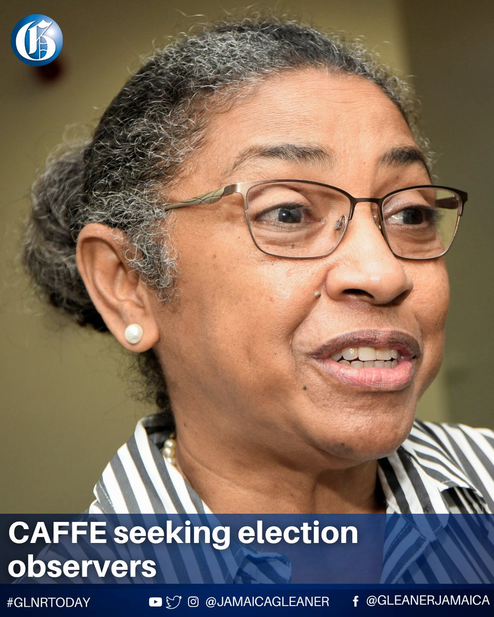 JamaicaGleaner's tweet image. Citizens Action for Free and Fair Elections is seeking 1,000 Jamaicans to volunteer as observers in the upcoming general election.
Read more: jamaica-gleaner.com/article/lead-s… #GLNRToday