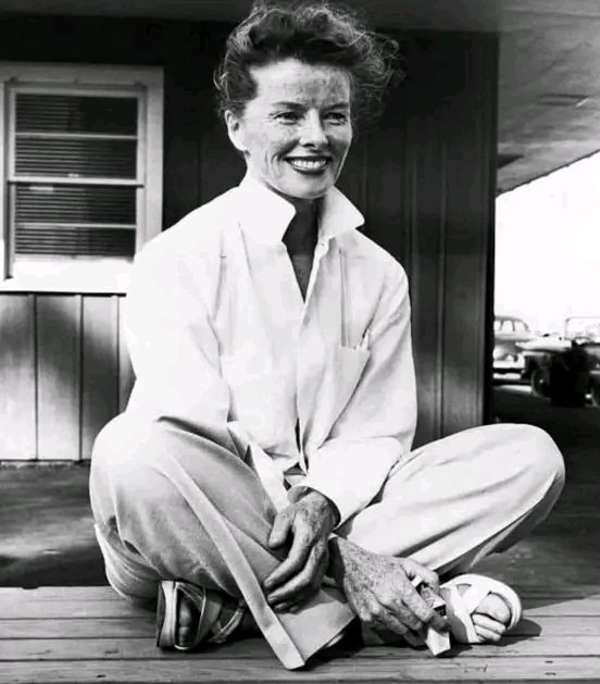 Katharine Hepburn, in her own words:
"Once, when I was a teenager, my father and I were standing in line to buy tickets for the circus. Finally, there was only one family between us and the ticket counter. That family made a lasting impression on me.
There were eight children,